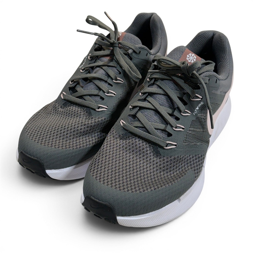 Nike Swift 3 Womens 9.5 Running Shoes Dark Grey Pink DV7889-009 Sneakers